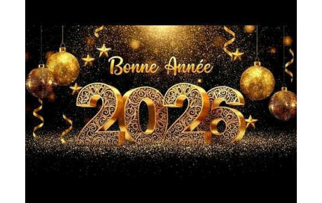 Meilleurs voeux pour 2026