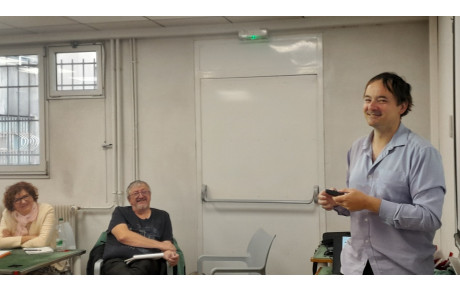 Stage avec Nicolas Lhuissier