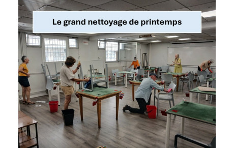 Grand nettoyage de printemps